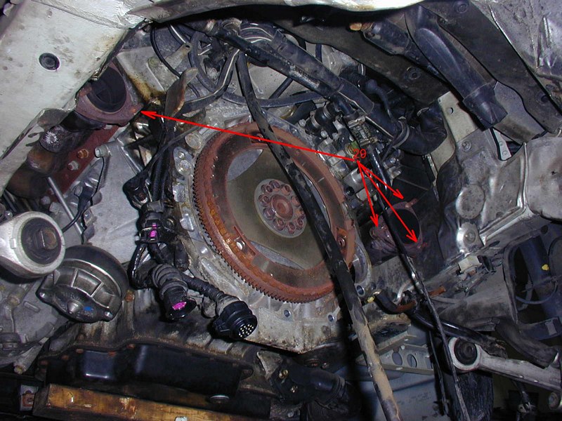 2001 audi a4 transmission removal